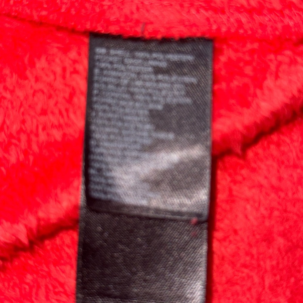 The North Face Osito Fleece Jacket‎ Girls XL Pink Red Full Zip High Pile Soft - Picture 5 of 9